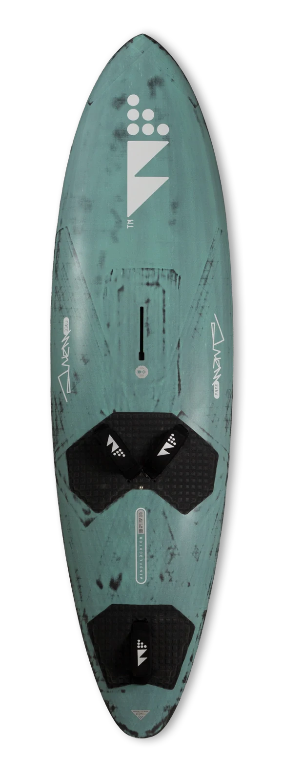 Free-Wave Deck, Malachite mit Hull White